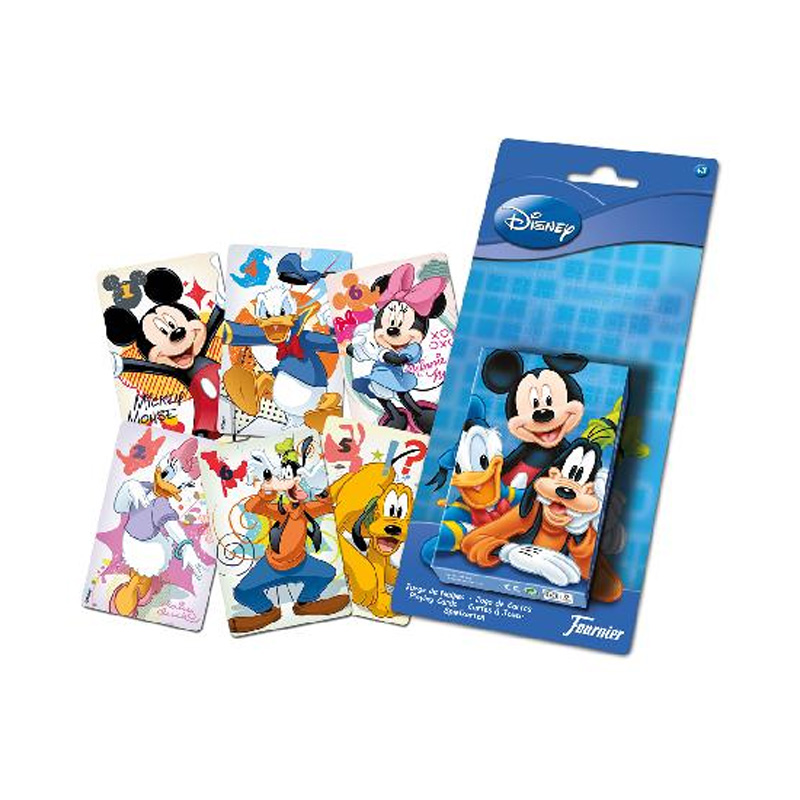 Baraja de cartas infantiles juego de naipes Mickey & Friends Disney