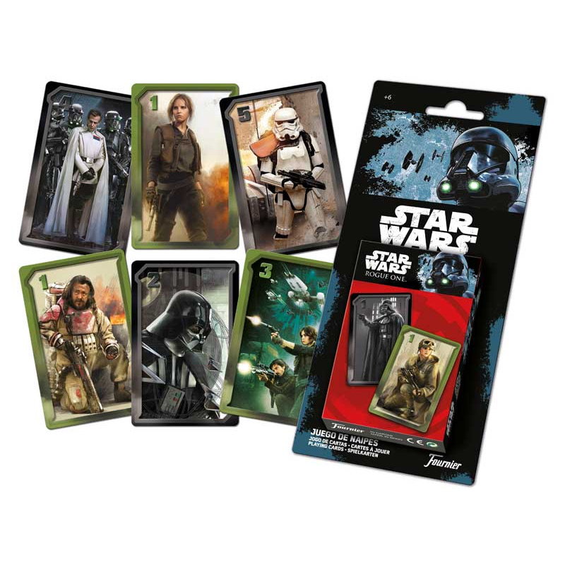 Distribuidor mayorista de Baraja de cartas infantiles Star Wars Rogue One