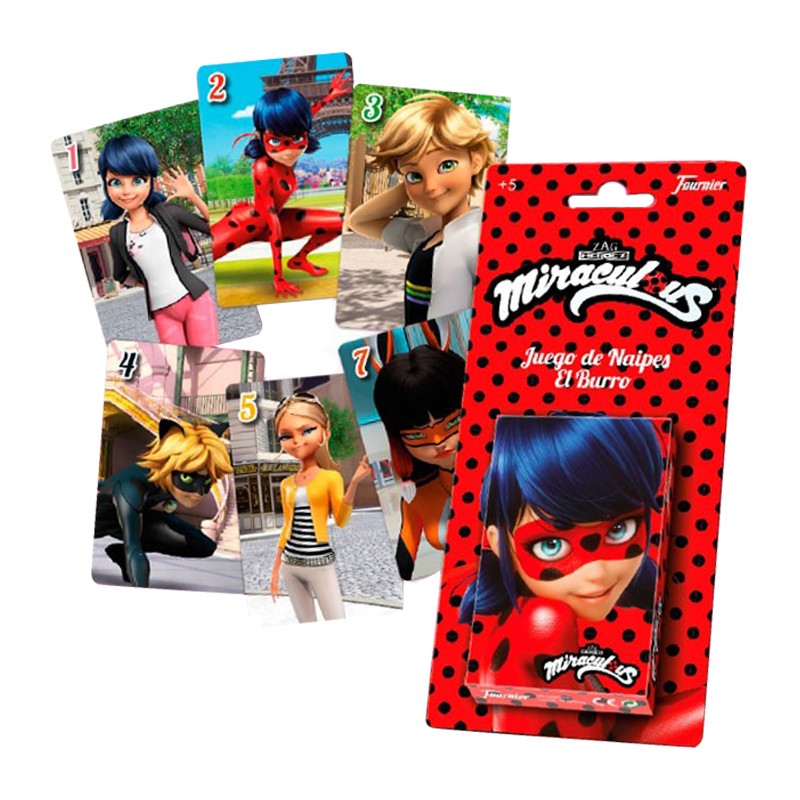 Distribuidor mayorista de Baraja de cartas infantiles Prodigiosa Ladybug