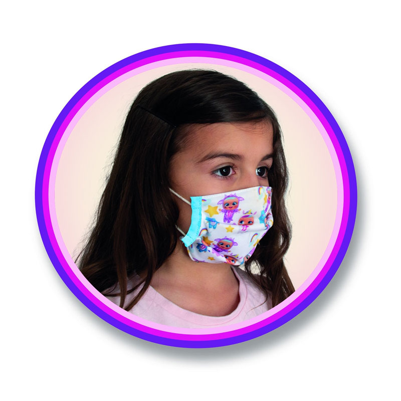 Distribuidor mayorista de Mascarilla infantil reutilizable Bebés Llorones