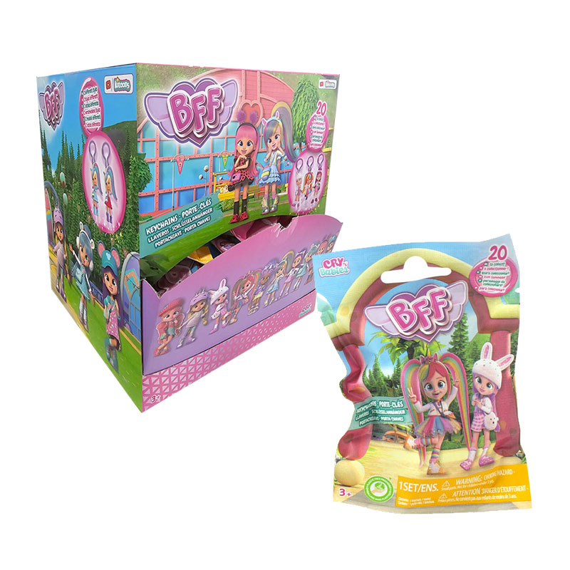 Distribuidor mayorista de Expositor llaveros BFF Bebes Llorones