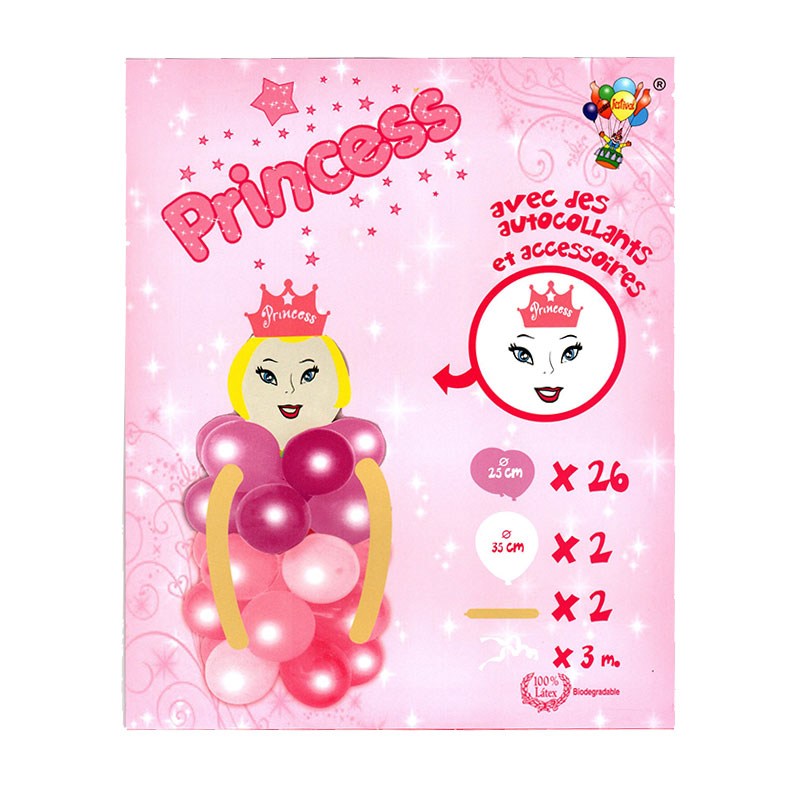 Set 30 globos Princesa