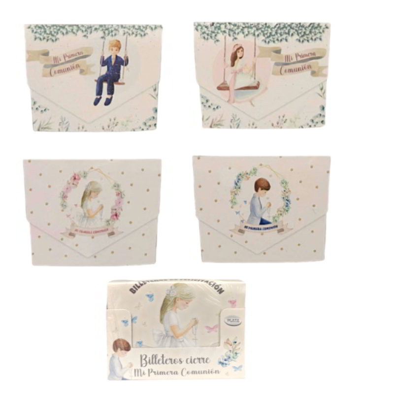 Expositor 48 billeteros cierre Primera Comunión