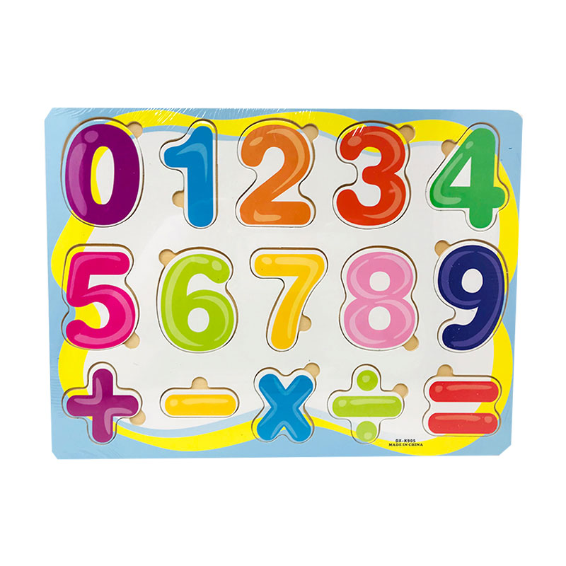 Distribuidor mayorista de Puzzle madera Números Grandes 15pzs