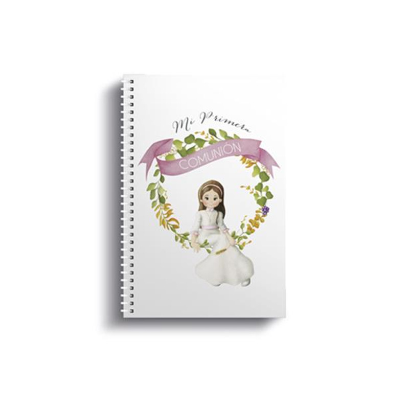 Expositor 24 libretas Mi primera comunión 10cm - niña