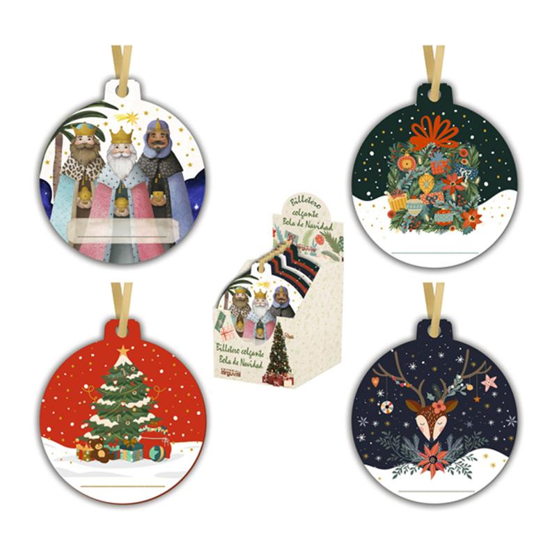 Expositor 48 billeteros colgantes bola de Navidad