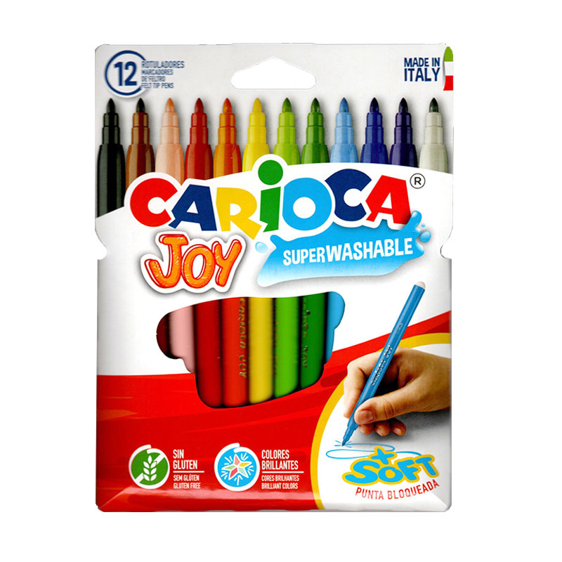 Carioca Rotuladores Bicolor, Rotuladores de 2 Colores, Tinta