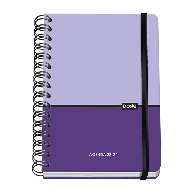 Distribuidor mayorista de Agenda A5 Escolar Semana Vista 2023-2024 - morado