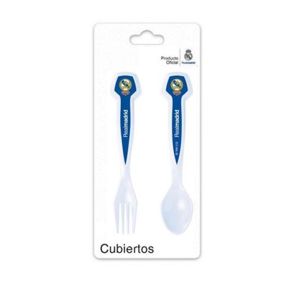 Real Madrid plastic cutlery set