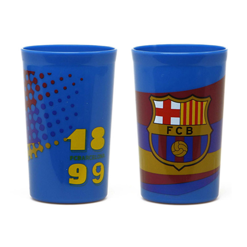 Distribuidor mayorista de Set 2 vasos plástico F.C. Barcelona