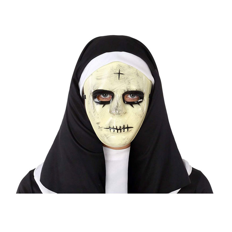 Distribuidor mayorista de Máscara pequeña Monja Halloween