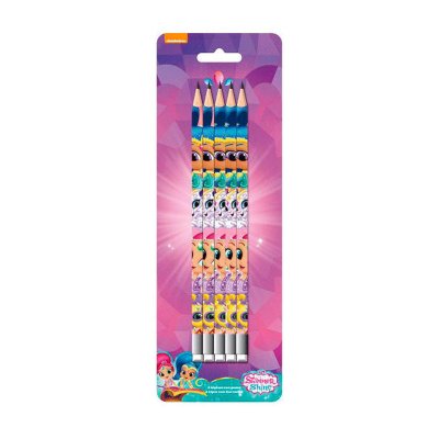 Wholesaler of Set 5 lápices con goma Shimmer & Shine