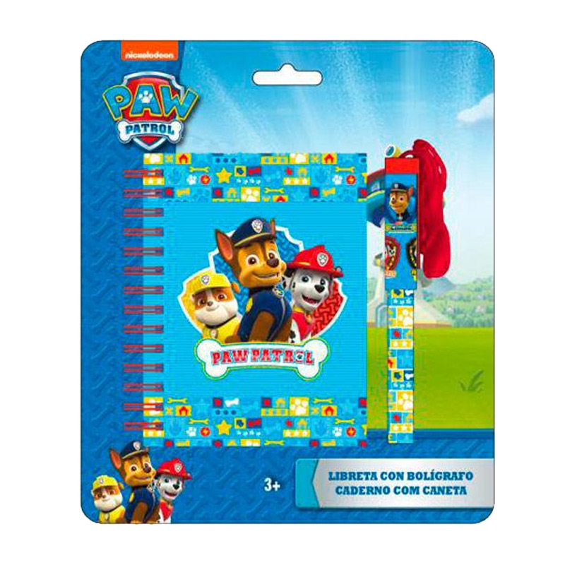 Distribuidor mayorista de Set de libreta con bolígrafo Paw Patrol Boys (La Patrulla Canina)