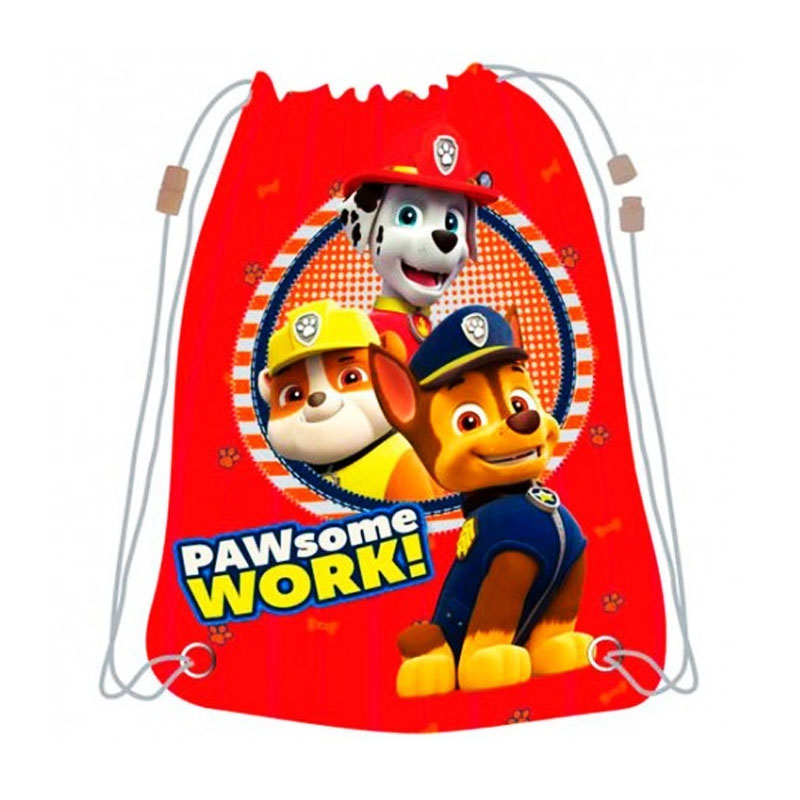 Distribuidor mayorista de Saco grande Paw Patrol Paw some Work 43cm