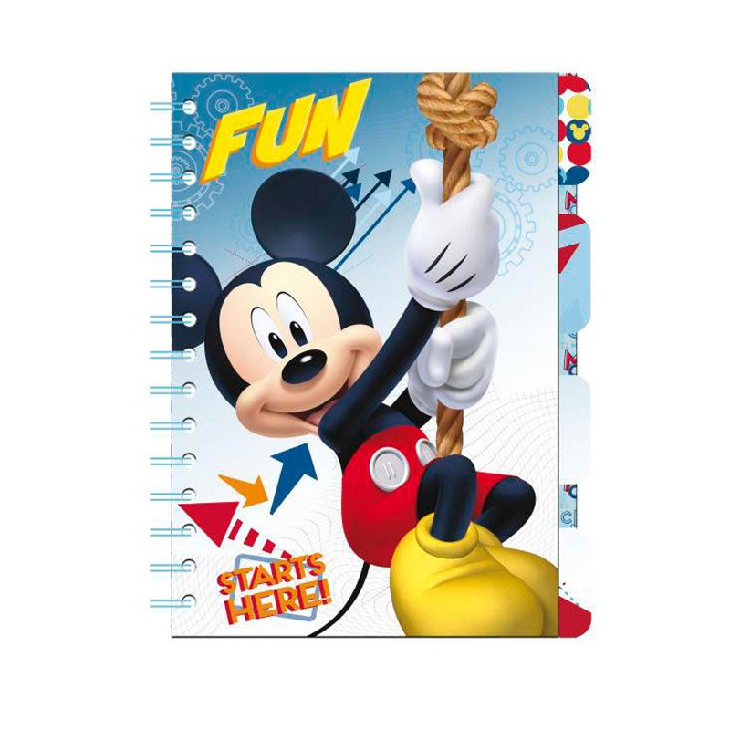 Distribuidor mayorista de Libreta A5 con marcadores Mickey Mouse