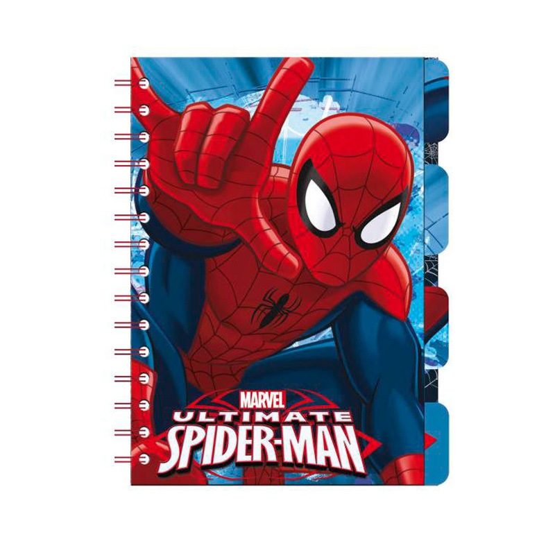 Distribuidor mayorista de Libreta A5 con marcadores Spiderman