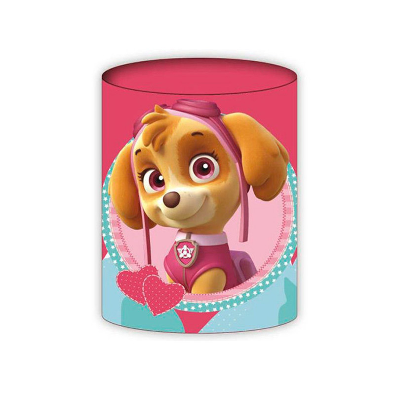 Distribuidor mayorista de Cubo portalápices metálico Paw Patrol Skye (La Patrulla Canina)