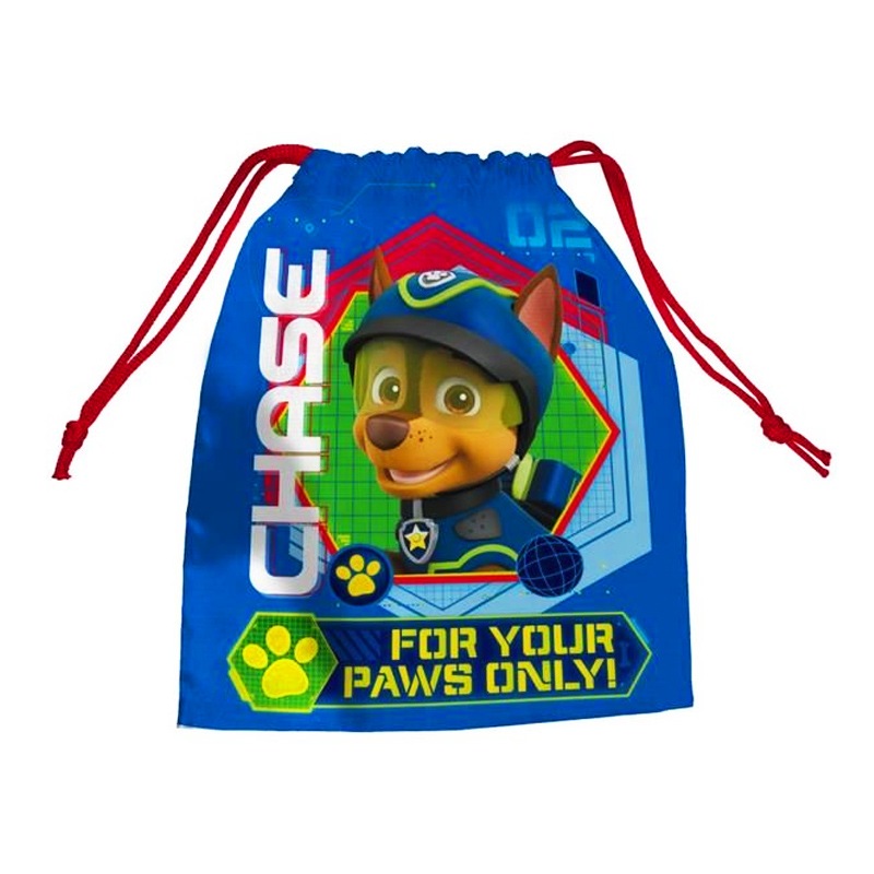 Distribuidor mayorista de Saquito merienda 26cm Paw Patrol Chase (La Patrulla Canina)