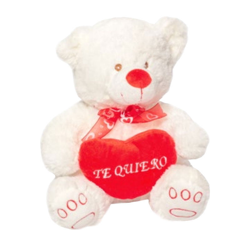 Distribuidor mayorista de Peluche oso corazón Te quiero 30cm