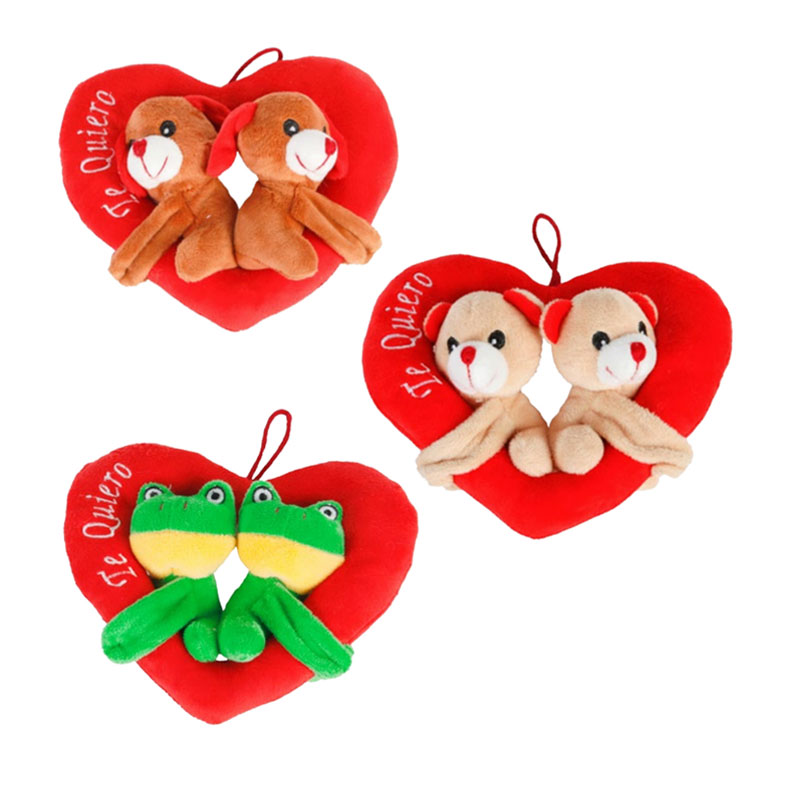 Distribuidor mayorista de Peluches pareja animales colgantes