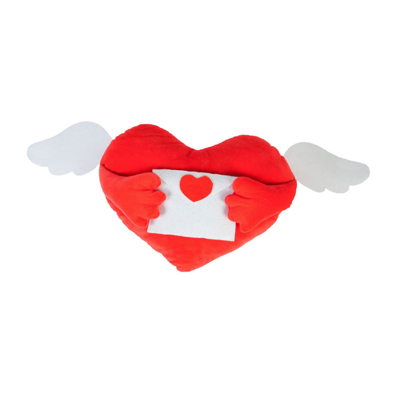 Distribuidor mayorista de Peluche corazón c/alas