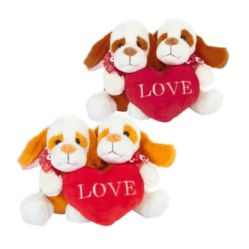 Distribuidor mayorista de Peluches perros c/corazón Te quiero
