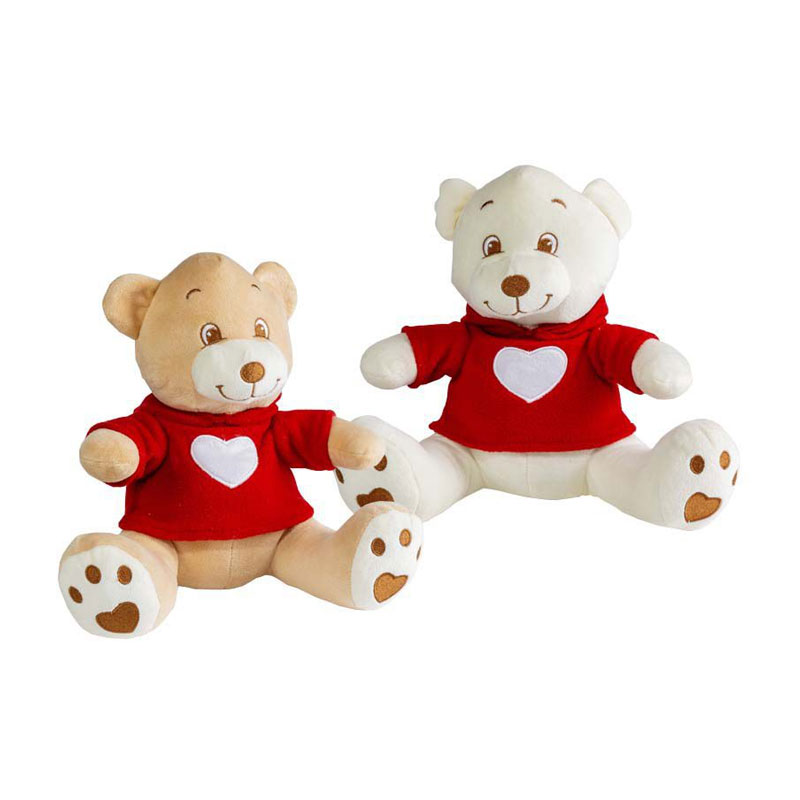 Distribuidor mayorista de Peluches Osos c/camiseta 25cm San Valentin