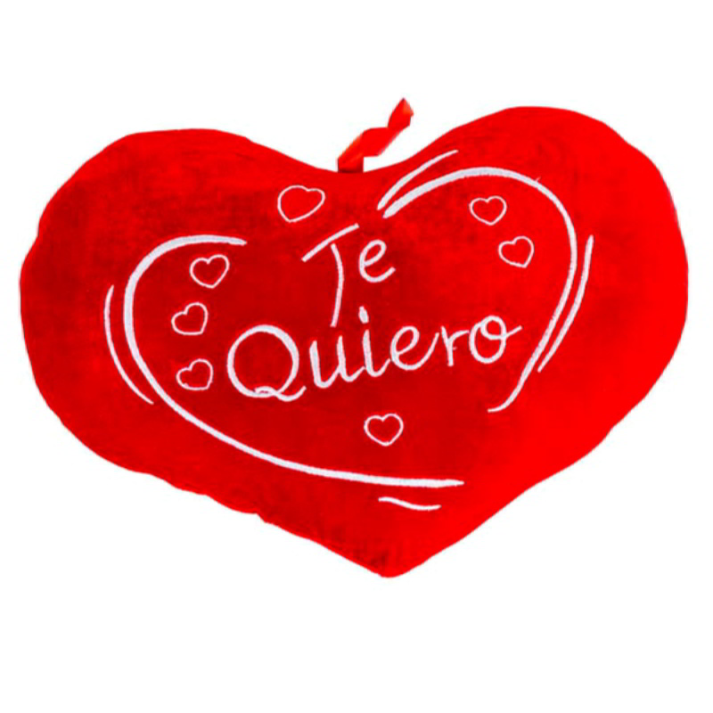 Peluche corazón Te Quiero 37cm San Valentin