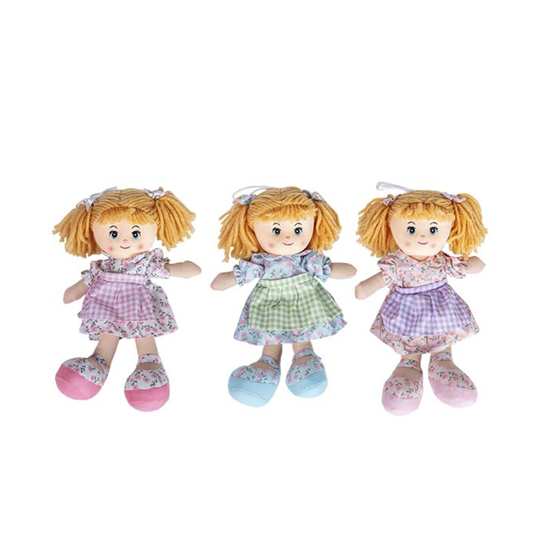 Peluche Muñeca 30cm - flores