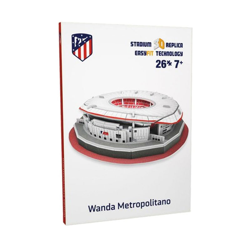 Mini puzzle 3D Estadio Wanda Metropolitano Atlético de Madrid