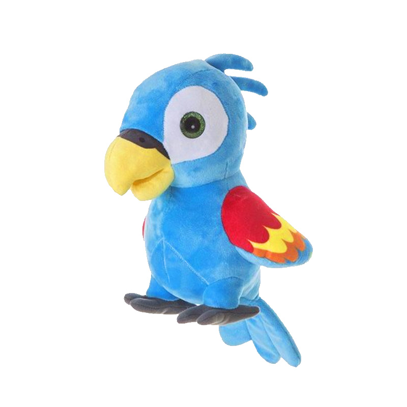 Distribuidor mayorista de Peluche loro tropical 45cm - azul