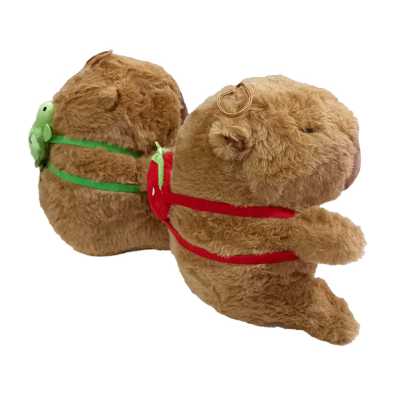Peluches Capibara c/mochila 20cm