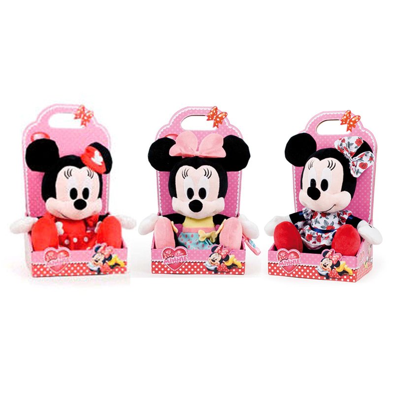 Distribuidor mayorista de Peluches I Love Minnie 25cm 10"