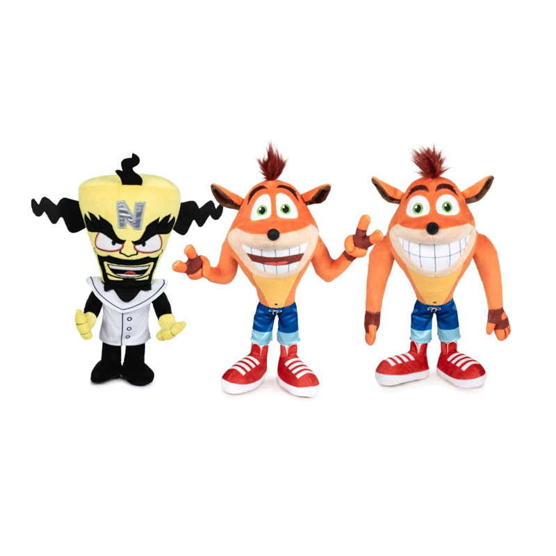 Distribuidor mayorista de Peluches Crash Bandicoot 20cm
