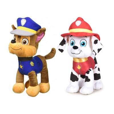 Peluches Chase & Marchall Paw Patrol 19cm