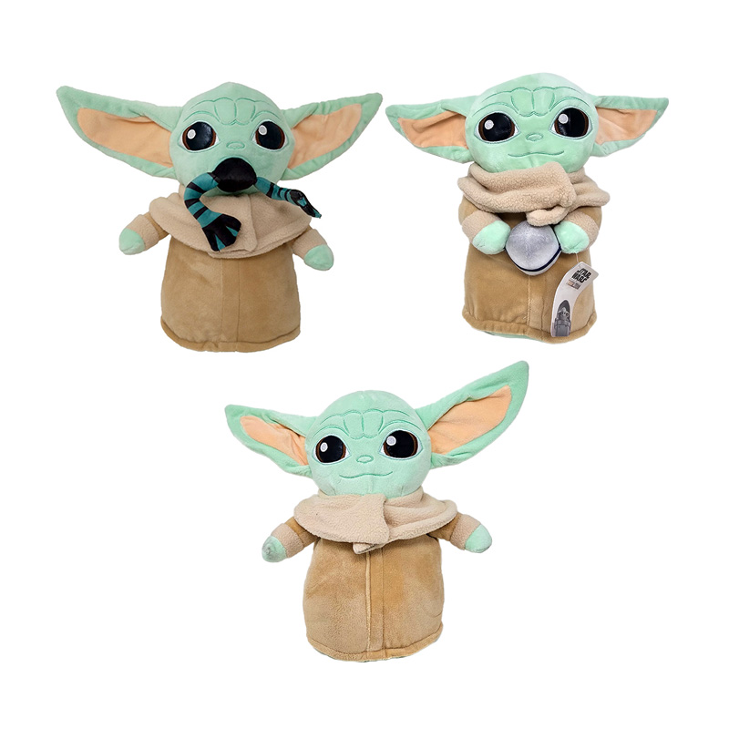 Peluches Grogu Mandalorian Star Wars 28cm