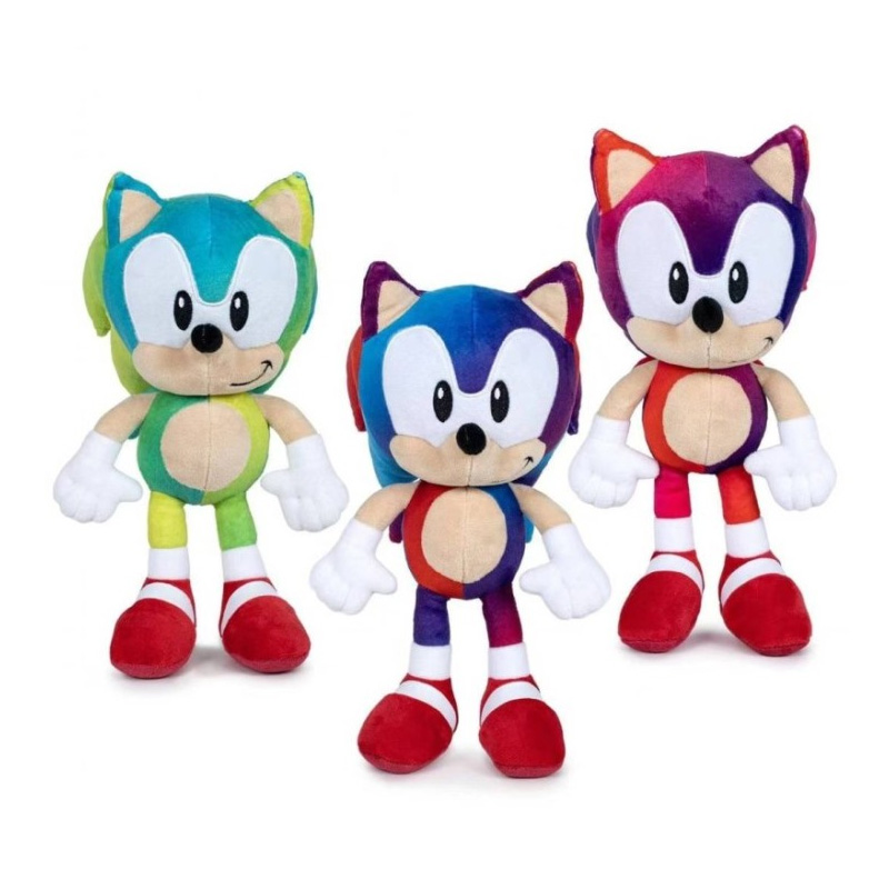 Peluche Sonic The Hedgehog Colours 30cm