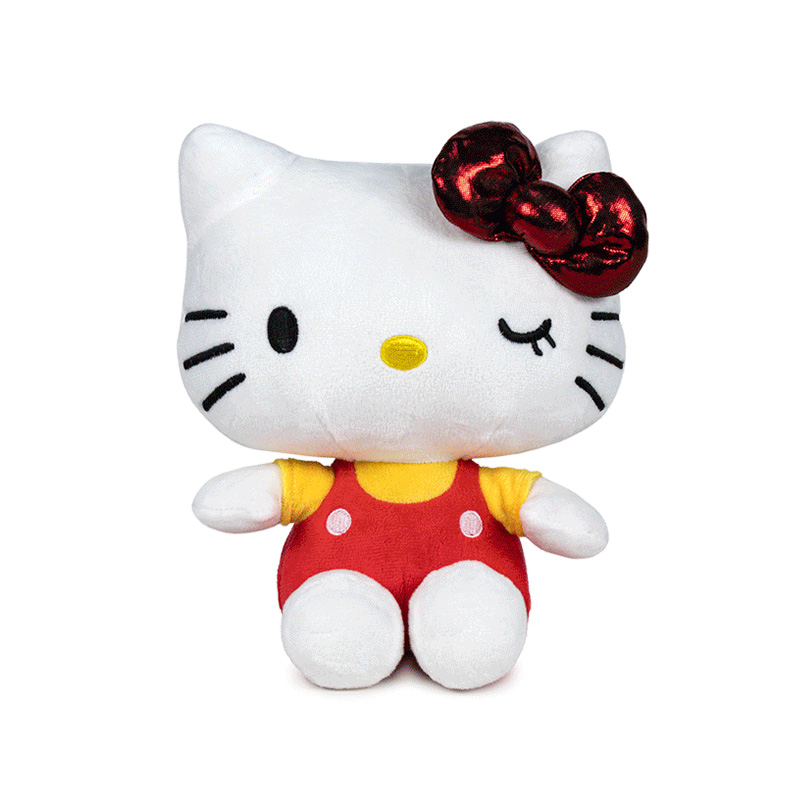 Peluche Hello Kitty 50th Anniversary 32cm - rojo 批发