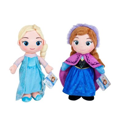Distribuidor mayorista de Peluches Ana y Elsa Frozen 32cm