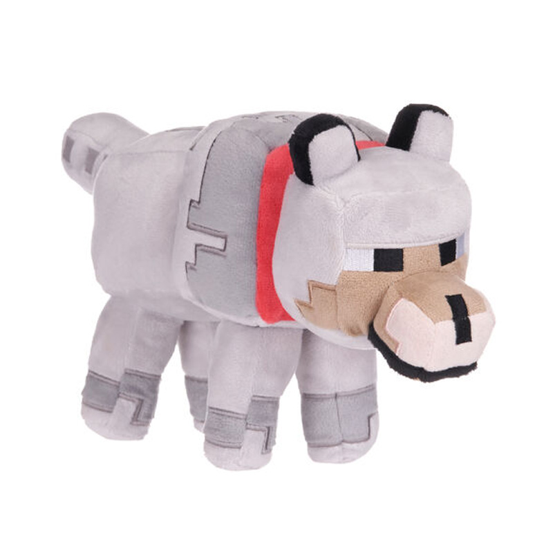Peluche Lobo Minecraft 26cm