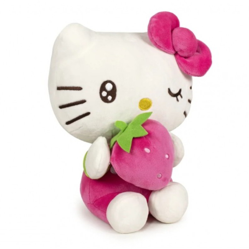 Peluche Hello Kitty Macedonia 35cm - Fresa
