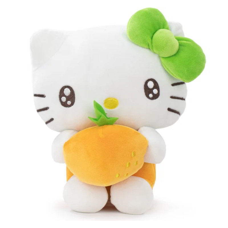Peluche Hello Kitty Macedonia 35cm - Melocotón