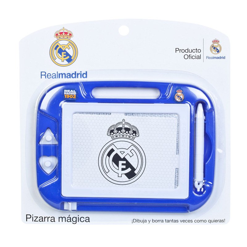 Distribuidor mayorista de Pizarra mágica pequeña Real Madrid 20x15cm