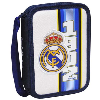 Wholesaler of Doble pencil case Real Madrid