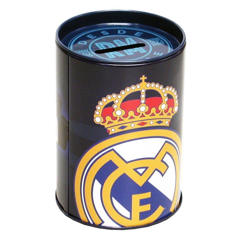 Distribuidor mayorista de Hucha cubilete metal Real Madrid "desde 1902" 10cm 4"