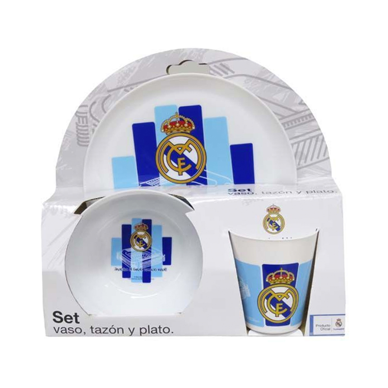 Distribuidor mayorista de Set desayuno 3 piezas Real Madrid
