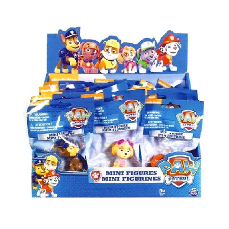 Sobres minifiguras toppers Paw Patrol