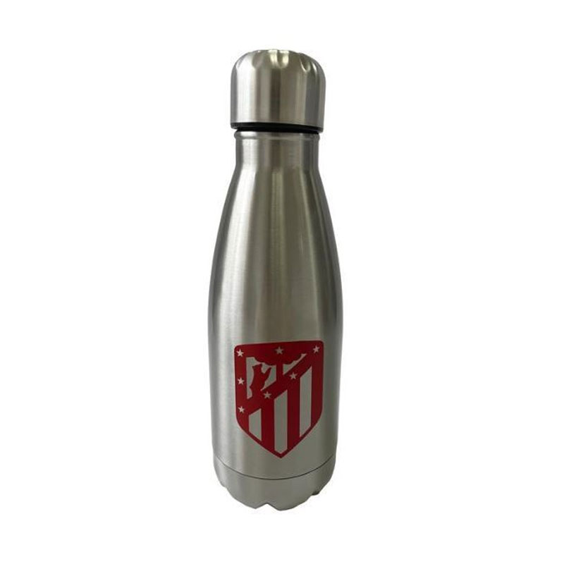 Botella aluminio con clip Real Madrid Himno Escudo - Kilumio
