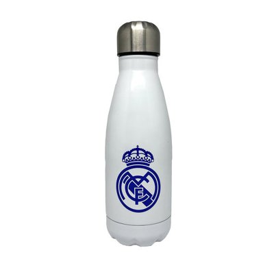 Botella de acero 550ml Real Madrid C.F. - blanca