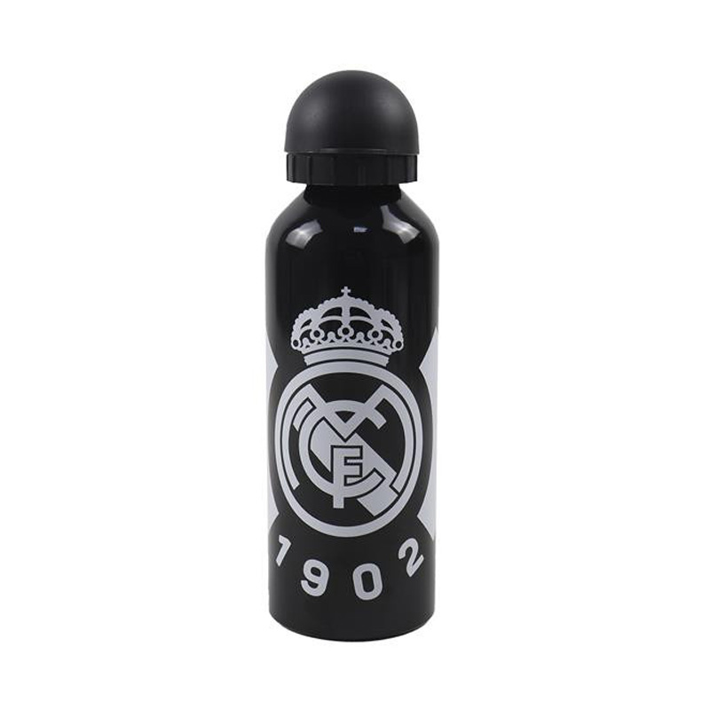 Botella aluminio Real Madrid 1902 500ml - negro